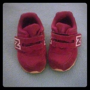 Toddler size 4 suede New Balance Sneakers